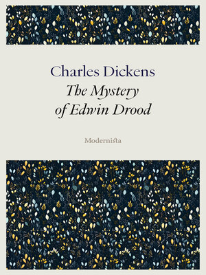 cover image of The Mystery of Edwin Drood